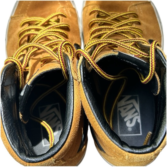 Vans Sk8 Hi Pro Brown Black Skateboard Shoes Sneakers US M6/W7.5 - Picture 6 of 6